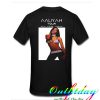 Aaliyah Tour tshirt Back