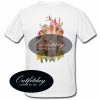 Aesthetic Painting Flower Tshirt Back