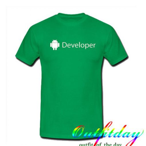 Android Developer tshirt