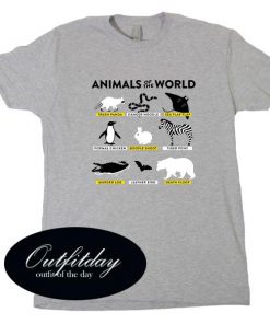 Animals of The World T Shirt