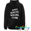 Anti social social club hoodie back
