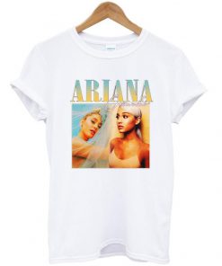 Ariana Grande 90s Vintage Black T Shirt Ez025