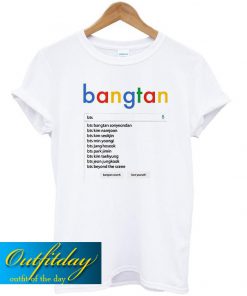 Bangtan BTS Search T Shirt Ez025