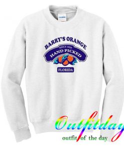 Barry's Orange Florida Sweatshirt