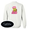 Bart Simpsons Sweatshirt Back