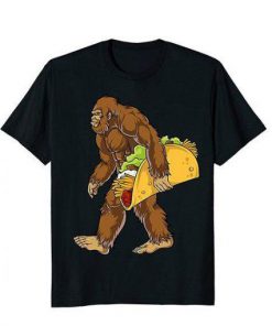 Bigfoot Carrying Taco T-Shirt   SU
