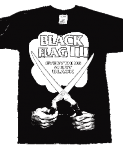 Black Flag Everything Went Black T-shirt  SU