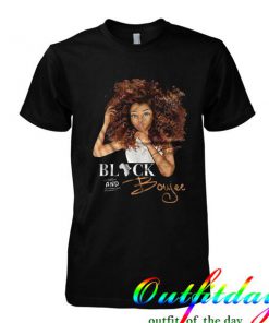 Black and Boujee Tshirt Womens tshirt