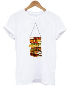 Book Lover's Stained Glass Panel T shirt Ez025