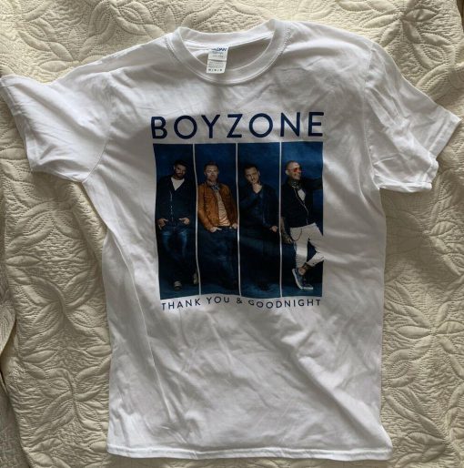 Boyzone Thankyou And Goodnight Farewell Tour T Shirt