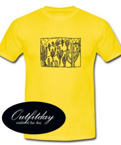 Cactus Yellow T Shirt