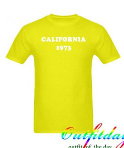 California 1973 tshirt