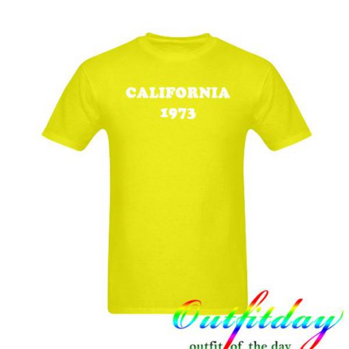 California 1973 tshirt