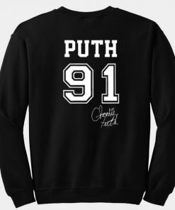 Charlie Puth 91 Sweatshirt Back