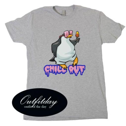 Chill Out Penguin Tshirt