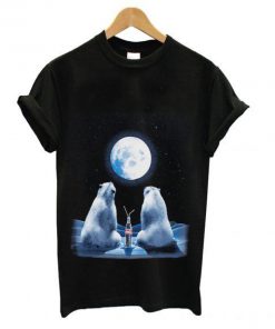 Coca-Cola Full Moon Polar Bears T shirt