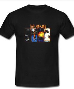 Def Leppard Band T-Shirt  SU