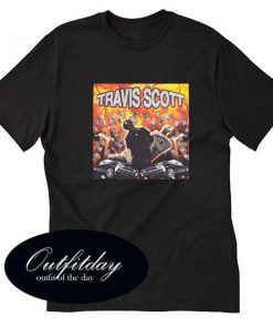 Diamond Supply Co X Travis Scott Explosion Tshirt