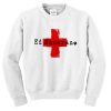 Ed Sheeran Red Cross Sweatshirt Ez025