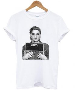 Elvis Presley Army Mugshot T-Shirt  SU