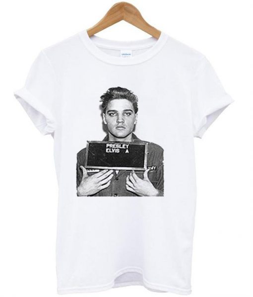 Elvis Presley Army Mugshot T-Shirt  SU