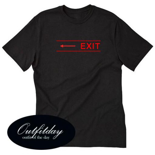 Exit Arrow Line T Shirt