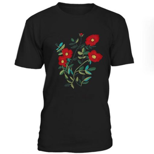 Flower Floral Print Tshirt