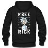 Free Rick And Morty Hoodie Back