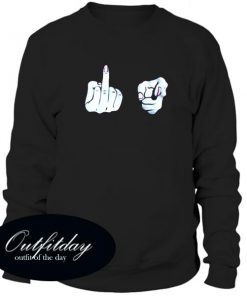 Fuck You Middle Finger Sweatshirt