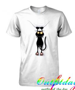 Funny Cat Cartoon tshirt