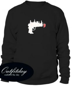 Gun Roses and City Art sweatshirt