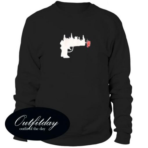 Gun Roses and City Art sweatshirt