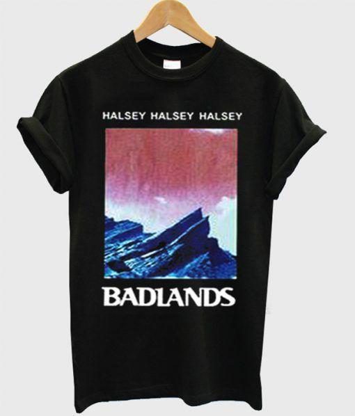 Halsey Halsey HAlsey Badlands T-Shirt Ez025