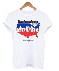 Hands Across America T shirt