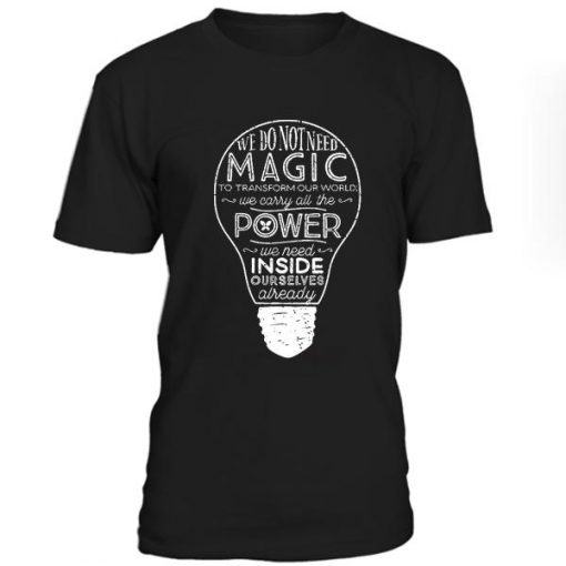 Harry Potter Magic Power Funny Tshirt