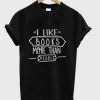 I Like Books More Than People T Shirt Ez025