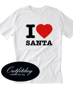 I Love Santa Tshirt