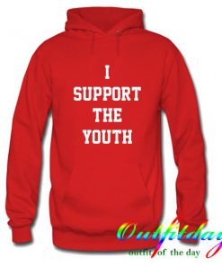 I support the youth hoodie