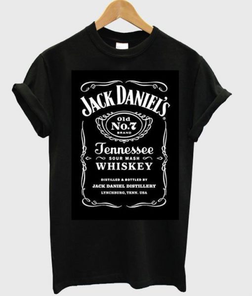 Jack Daniels Jennessee Whiskey T Shirt Ez025