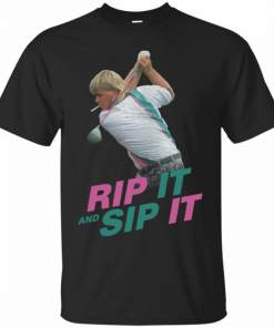 John Daly Rip It And Sip It T-Shirt  SU