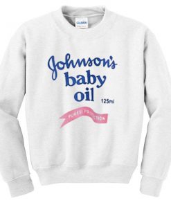 Johnson’s Baby Oil Sweatshirt Ez025