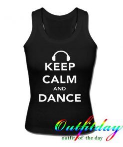Keep Calm And Dance Tanktop