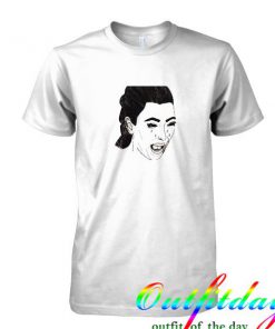 Kim Kardashian Crying Drawing tshirt