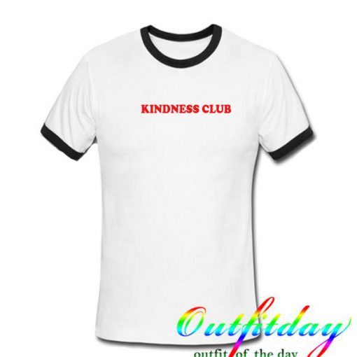 Kindness Club Ringer tshirt