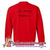 Los Angeles California Sweatshirt Back