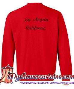 Los Angeles California Sweatshirt Back