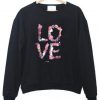 Love Flower Sweatshirt Ez025