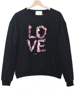 Love Flower Sweatshirt Ez025