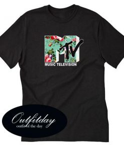 MTV Flower T Shirt