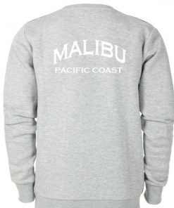 Malibu Pacific Coast Sweatshirt Back